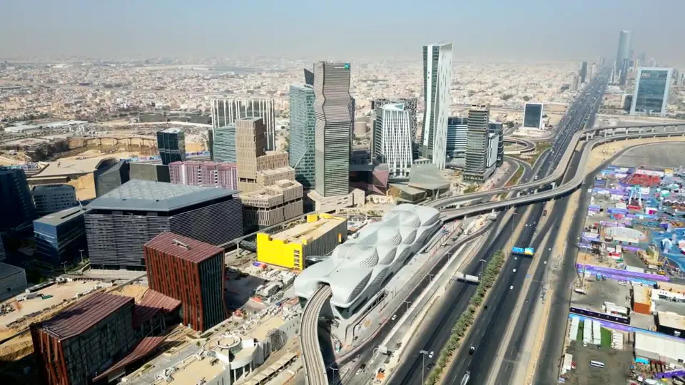 King Abdullah Financial District in Riyadh